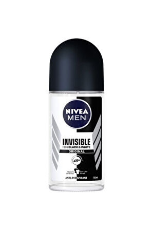 Invisible Black&white Power Roll-on Deodorant 50ml Erkek