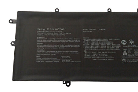 Asus Zenbook Flip UX360UAK-C4221T Batarya