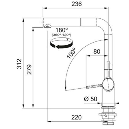 Franke Maris Mrg 210/110-72 Oyster Granit Eviye + Active Plus Doccia 2.0 Armatür + Comfort Sıvı Sabunluk Üçlü Set Oyster