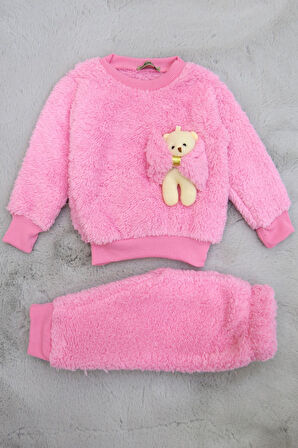 1-9 Aylık Peluş Bebek Takım Pembe - 30162.904.