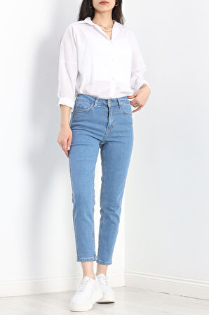 Mom Boyfriend Jeans Açıkmavi1 - 20432.1778.