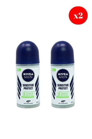 Nivea Hassas Koruma 48 Saat Men Roll On 50 Ml X2 ADET