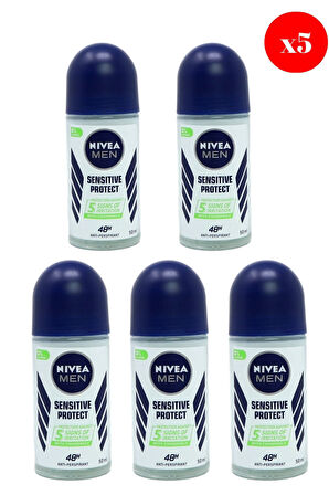 Nivea Hassas Koruma 48 Saat Men Roll On 50 Ml X5 ADET