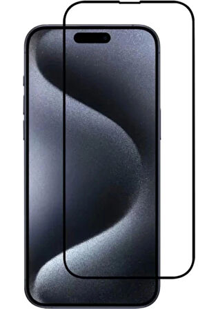 Uhel Apple iPhone 16 Pro Max Ekran Koruyucu Temperli Sert Cam Kırılmaz Cam Koruma
