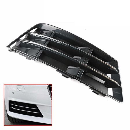 Audi A4 2016 - 2019 Sag Sis Fari Izgarasi Çerçevesi Krom Nikelaj 422332095 