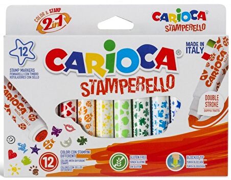 CARIOCA KEÇELİ BOYA KALEMİ 12'Lİ STAMPERELLO 42240