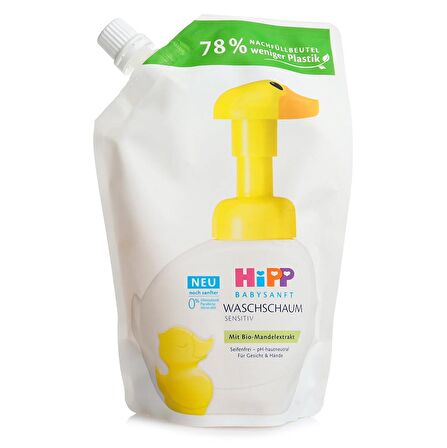 Hipp Babysanft Bebek El Yıkama Köpüğü Yedek Poşet 250 ml