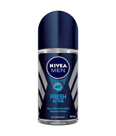 Nivea Deodorant Roll-On Fresh Erkek 50 Ml