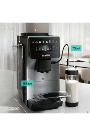 Siemens EQ600 TP605EM3  iAroma Tam Otomatik Kahve Makinesi