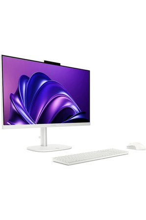 OmniStudio 27 Core 5 210H 80GB RAM 2TB SSD 27" FHD FreeDos Beyaz All in One Bilgisayar + Per4 USB Bellek