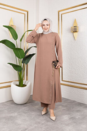 İnci Detaylı Tesettür İkili Takım Vizyon