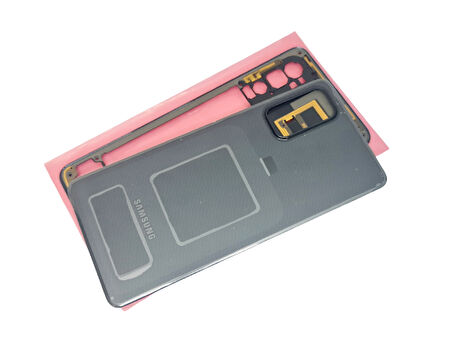 Samsung Galaxy M52 KASA Arka Pil Batarya Kapağı (Orijinal) Siyah