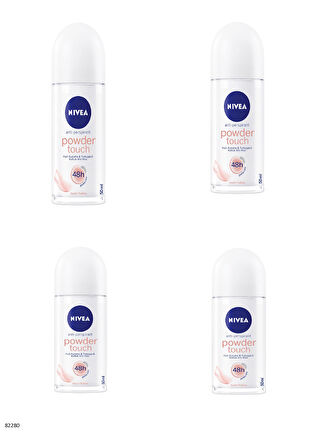 82280 NIVEA POWDER TOUCH ROLL-ON  4 ADET