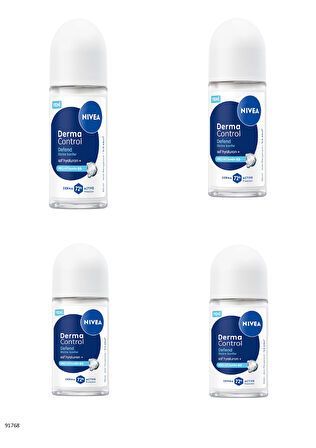 91768 NIVEA Derma Control Defend Roll-On  4 ADET