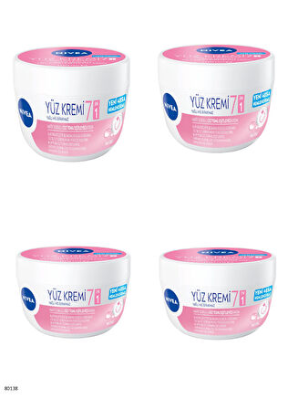 80138 NIVEA 7si1 Arada Cilt Tonu Eşitleyici Yüz Kremi  4 ADET