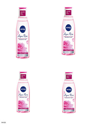 94428 NIVEA AQUA ROSE ORGANİK GÜL SUYU İÇEREN NEMLENDİRİCİ TONİK  4 ADET