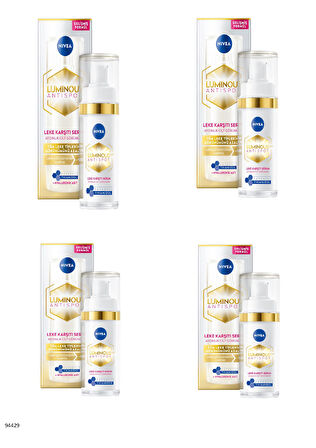 94429 NIVEA Luminous630 Leke Karşıtı Serum  4 ADET