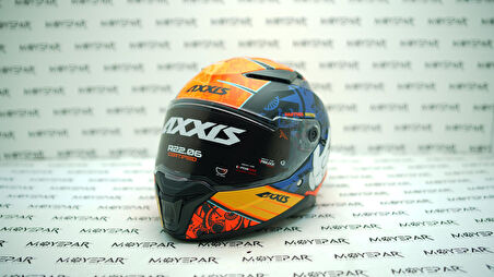 AXXIS PANTHER SV SKETCH B4 MATT ORANGE