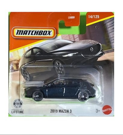 Matchbox 2026 Case Matchbox 2019 Mazda 3