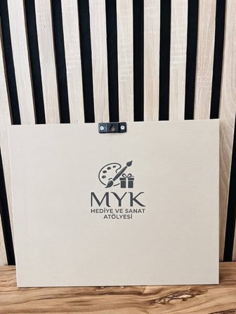 Lüks Çerçeveli El Yapımı Türk Bayrağı Makam ve Ofis Hediyesi