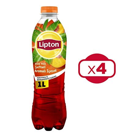 Lipton Ice Tea Şeftali 1.5 lt X 4 Adet