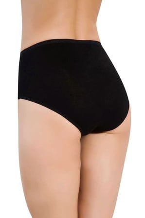 Toparlayıcı Yüksek Bel Beyaz Kadın Külot 3'lü Paket