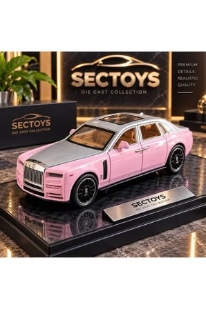 Rolls Royce Phantom VIII Diecast Model Araba 1:24 Ölçek Açılan Kapılar Rolls Royce Phantom Model