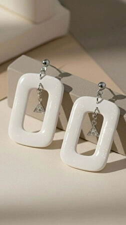 El Yapımı Tasarım Kadın Küpe - Kulağı Ağrıtmayan Çok Hafif ve Renkli Sallantılı Model