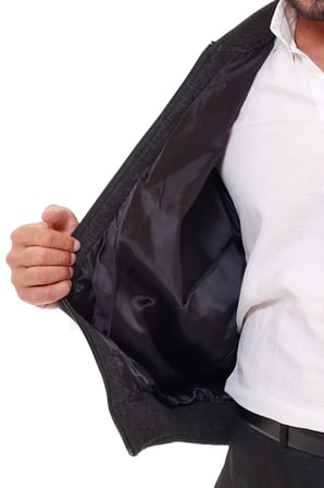 Astarlı Çelik Örme Casual Rahat Kalıp Hırka Mont Lacivert