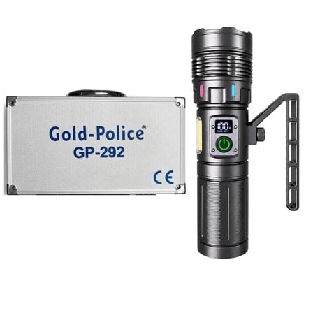 Gold  Gp-292 50 Watt 5000 Lümen Profesyonel Şarjlı El Feneri