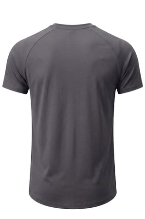Erkek Spor Tişört Fitness Antrenman Tişörtü Oval Kesim Likralı Süprem Reglan Kol OVAL-T22