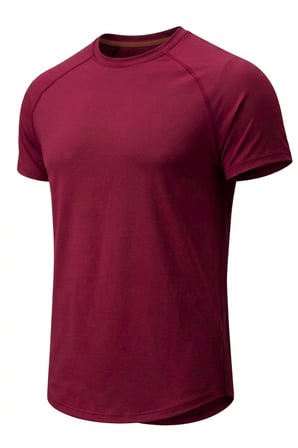 Erkek Spor Tişört Fitness Antrenman Tişörtü Oval Kesim Likralı Süprem Reglan Kol OVAL-T22