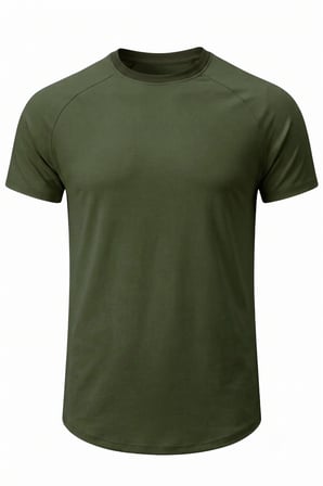 Erkek Spor Tişört Fitness Antrenman Tişörtü Oval Kesim Likralı Süprem Reglan Kol OVAL-T22