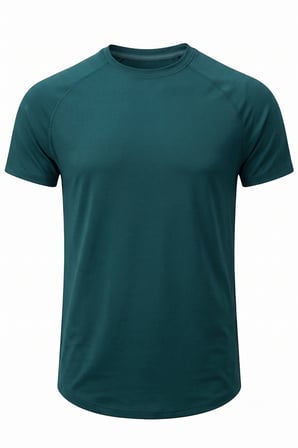 Erkek Spor Tişört Fitness Antrenman Tişörtü Oval Kesim Likralı Süprem Reglan Kol OVAL-T22