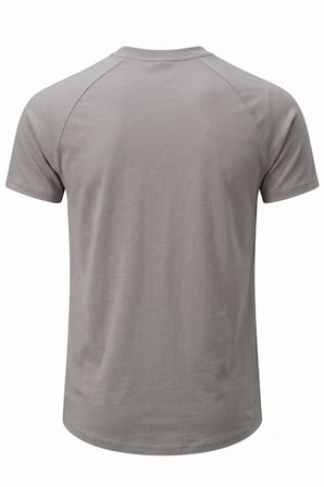 Erkek Spor Tişört Fitness Antrenman Tişörtü Oval Kesim Likralı Süprem Reglan Kol OVAL-T22