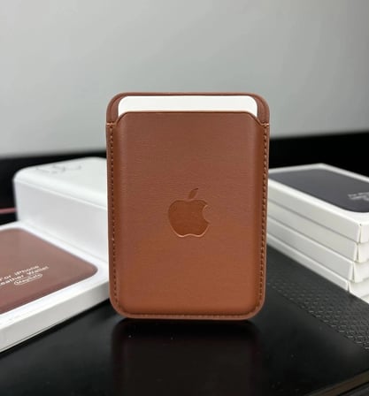 MagSafe Animasyonlu Orijinal Deri Cüzdan Tüm Modellerle Uyumlu