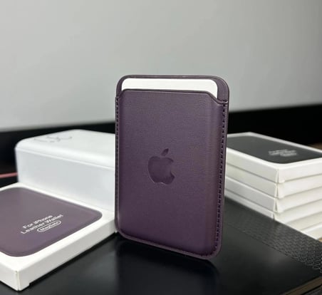 MagSafe Animasyonlu Orijinal Deri Cüzdan Tüm Modellerle Uyumlu