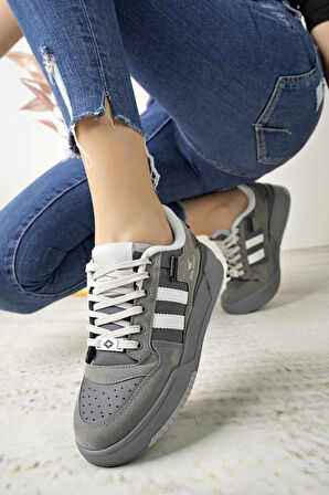 Solazer 020 Füme Anatomik Memory Foam Kadın Sneakers