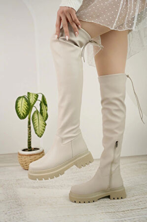 Nesil Shoes Pine 020 Ten Strech Kadın Çizme