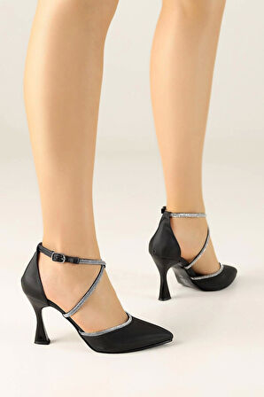 Kadın Amor Nud CiltTaş Detaylı Topuklu Ayakkabı