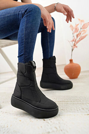 Beverly Hills Polo Club 40001 Siyah Kadın Sneakers Bot