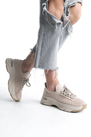 Kadın Rocco Ten Triko Spor Ayakkabı & Sneaker