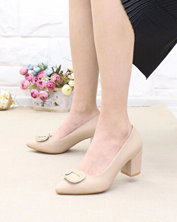 Nesil Shoes Desca 627 Ten Topuklu Kadın Ayakkabı