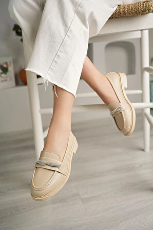 Nesil Shoes Süha 205 Ten Anatomik Kadın Lofer