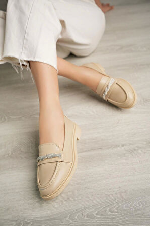Nesil Shoes Süha 205 Ten Anatomik Kadın Lofer