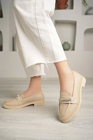Nesil Shoes Süha 205 Ten Anatomik Kadın Lofer