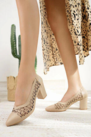 Nesil Shoes Desca 621 Ten Topuklu Kadın Ayakkabı