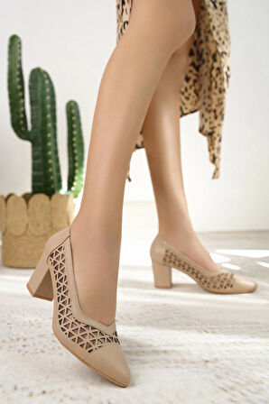 Nesil Shoes Desca 621 Ten Topuklu Kadın Ayakkabı