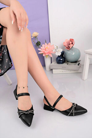Nesil Shoes Desca 592 Siyah Günlük Kadın Sandalet