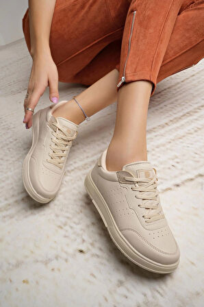 Nesil Shoes Dstep 158 Bej Unisex Sneakers